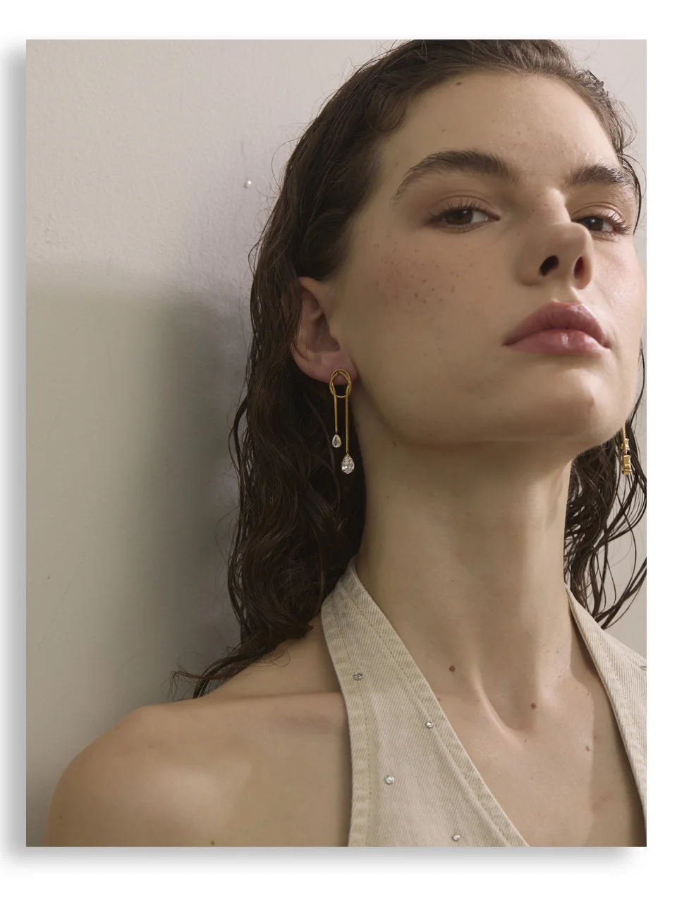 The Knotted Cascade Earrings