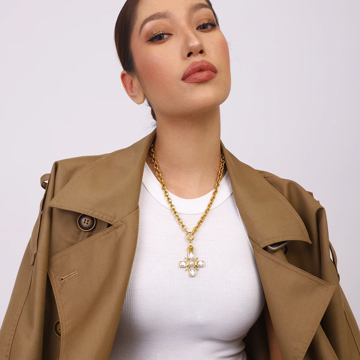 The Valour Cross Necklace