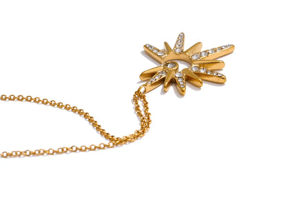 Indira Sun Pendant Necklace