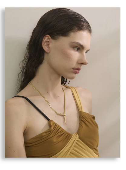 The Ouroboros Serpent Necklace