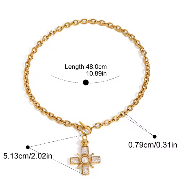 The Valour Cross Necklace