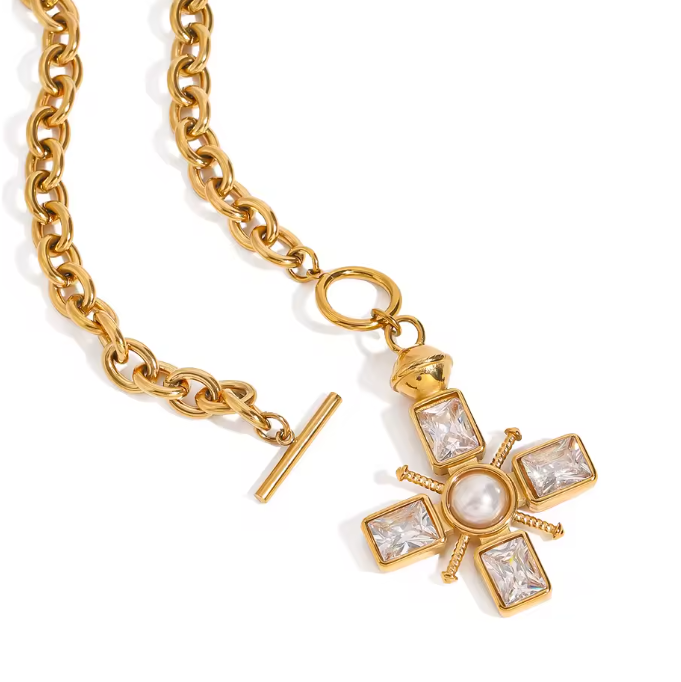 The Valour Cross Necklace