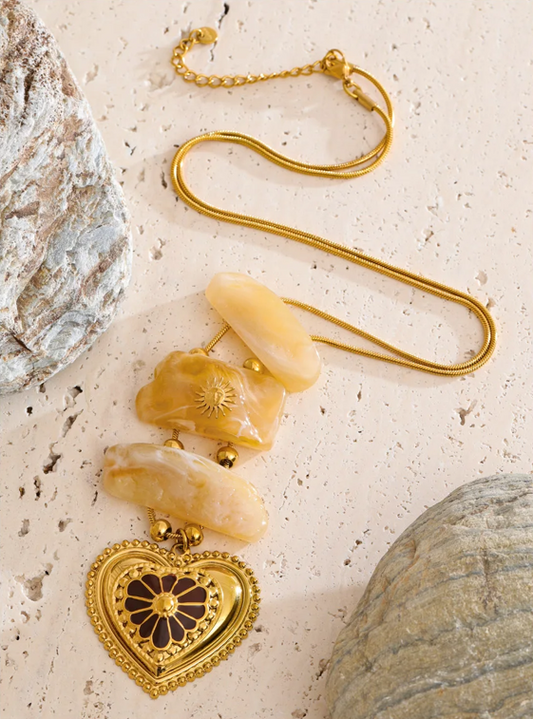 Limara Heart Pendant Necklace