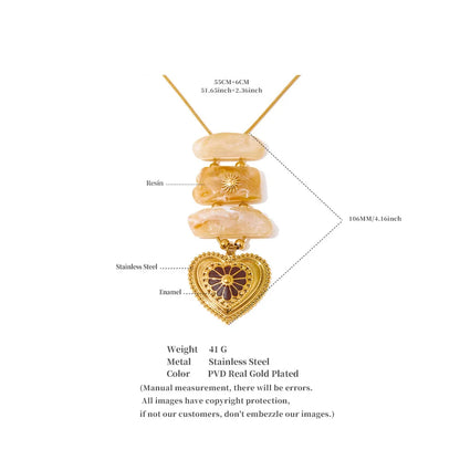 Limara Heart Pendant Necklace