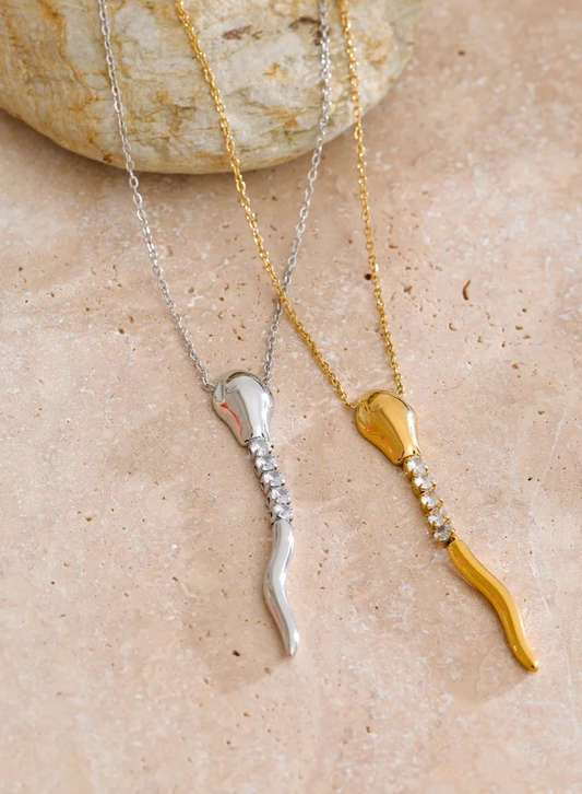 The Seraphina Serpent Pendant