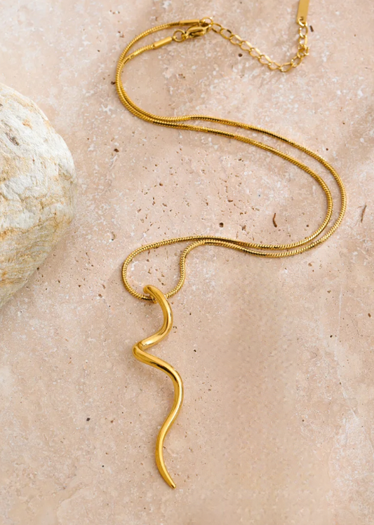 The Ascending Serpent Necklace