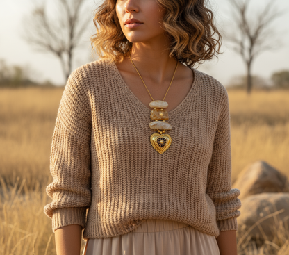 Limara Heart Pendant Necklace