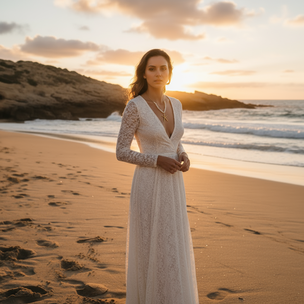 Ocean Glow Starfish Pendant Necklace