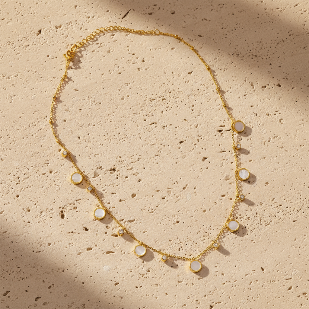 The Luminous Orbit Necklace