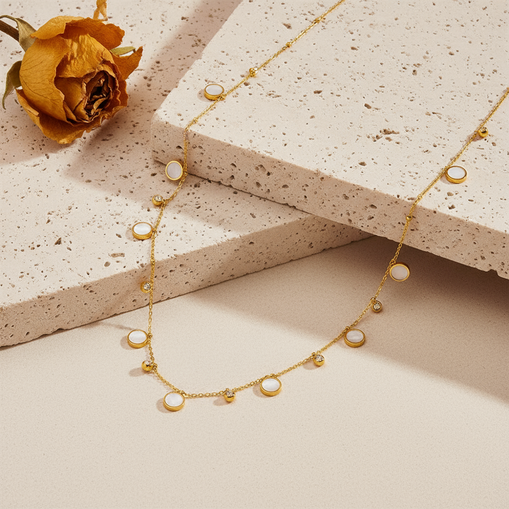 The Luminous Orbit Necklace