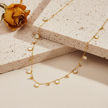 The Luminous Orbit Necklace