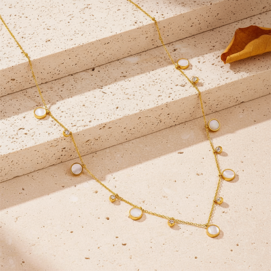 The Luminous Orbit Necklace